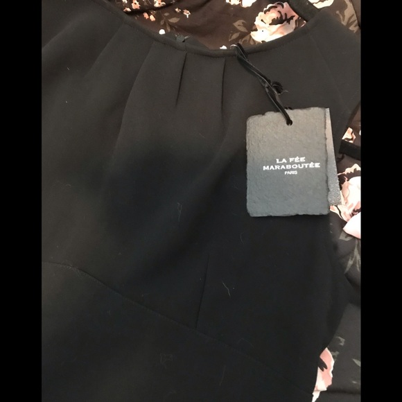 NEW La Fee Maraboutee Black Dress - Picture 6 of 6